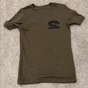 Kids Olive Graphic Tee